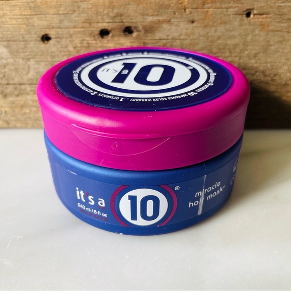 IT'S A 10 MIRACLE HAIR MASK DEEP CONDITIONER•Brand New~Sealed•Large 8 oz Jar - Picture 2 of 12
